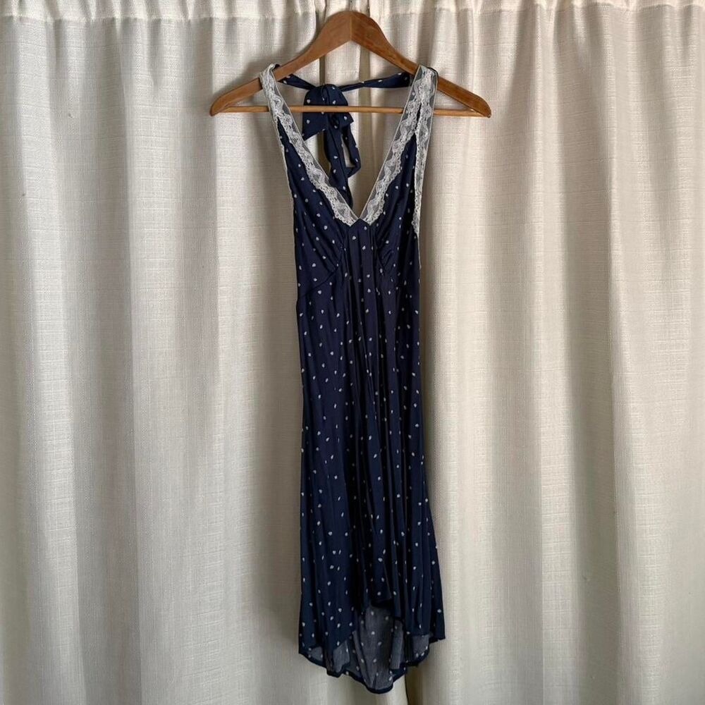 Wild-fable Women's Navy and Blue Dress